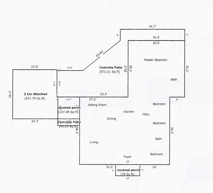 Sydenstricker Floor Plan